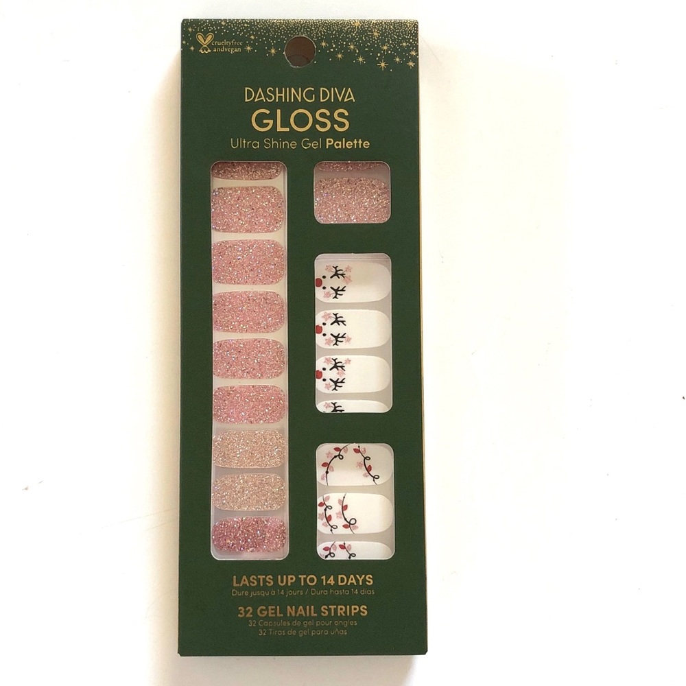 🆕Dashing Diva Gloss Gel Nail Strips Light Show New